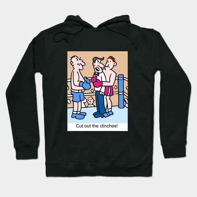 boxing003 Hoodie by Cheeky Greetings